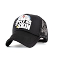 Pikkukuva 2 / 5: Lasten Batman Mesh Snapback Lippis Kesä Ulkoilu Hengittävä Säädettävä Urheilu Aurinkohattu Malli C musta Model C black 48-52cm