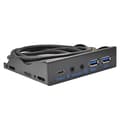 Miniatyrbillede 5 af 5: USB-frontpanel til pc USB3.2 Gen2 10 Gbps Type C + 19-bens USB3.0-hub