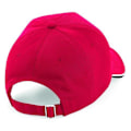 Miniatyrbillede 2 af 2: Beechfield Voksen Unisex Autentisk 5 Panel Piped Peak Cap One S Klassisk Rød/Sort/Hvid Classic Red/Black/White One Size