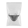 Miniatyrbillede 3 af 5: Herre Ice Silk Low Rise Briefs Undertøj String Bikini Justerbar Black