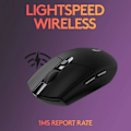 Miniatyrbillede 3 af 5: Logitech G305 LIGHTSPEED Trådløs Gaming Mus, Hero 12K Sensor, 12.000 DPI, Letvægt, 6 Programmerbare Knapper, 250 Timers Batterilevetid Blå