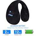 Pikkukuva 4 / 9: Bluetooth-kuulosuojaimet kuulokkeilla, korvanlämmittimet, lahja miehille naisille lapsille jouluksi, langattomat Bluetooth-musiikkikuulosuojaimet mikrofonilla talveksi