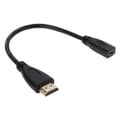 20 cm HDMI han til Micro HDMI hun adapterkabel Not Specified