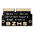 Pikkukuva 4 / 5: Ngff M.2 Nvme SSD -sovitin kortti Macbook Airin (2013-2016) ja Mac Pron (myöhään 2013-2015) päivittämiseen