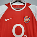 Miniatyrbillede 4 af 5: ARSENAL 2002 - 2003 HJEMMEBANETRØJE Retro Fodboldtrøje L