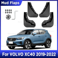 Miniatyrbild 1 av 5: Stänkskydd för Volvo Xc40 2019 2022 2021 2020 4 st. Stänkskydd Mudguards Mudflaps Fram Bak Fender Auto Styline Biltillbehör