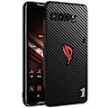 Pikkukuva 1 / 5: LX-5 -sarja Asus ROG Phone 3 ZS661KS/Phone 3 Strix PU-nahkakotelolle + Näytönsuojakalvo
