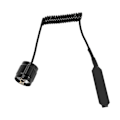 Pikkukuva 1 / 5: Kaapelikytkin Kaukosäädin Painonappi 501B LED Otsalamppu Taskulamppuun