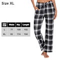 Miniatyrbild 2 av 5: Dam Pyjamasbyxor Sömnkläder Buffelrutig Pyjamas Stil 4 Style 4 XL