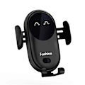 Miniatyrbilde 5 av 5: Smart trådløs billader mobiltelefonholder automatisk sensor bilholder