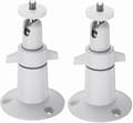 2-pack Väggfäste för säkerhetskamera, justerbart inomhus-/utomhusfäste för Arlo Pro Arlo Pro 2 Arlo Ultra och andra kompatibla modeller (vit) White