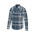 Pikkukuva 4 / 5: Mountain Warehouse Trace Flanellipaita Pitkähihainen Miehille L Vaaleansininen Vaaleansininen Light Blue L