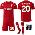 Pikkukuva 1 / 2: Liverpool FC No.20 Diogo J. kotipaita 2025-2026 (sisältää sukat ja polvisuojat) With socks+kneepad S