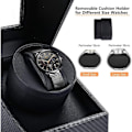 Miniatyrbillede 2 af 5: QD Watch Winder, Automatisk Urvikler PU etui og