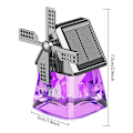 Miniatyrbillede 2 af 10: Bil Aroma Diffuser Solenergi RØD Red