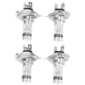 4 stk. høyeffektive LED H4 HB2 9003 pære 100W 20LED bil tåkelys frontlykter 6000k hvit CJY