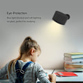 Miniatyrbillede 7 af 8: Væglampe LED Væglampe Genopladeligt Batteri Væglampe, 3 Farvetilstande, 3 Lysstyrkeniveauer, 360° Roterende Magnetisk Kugle Touch Kontrol, Indendørs W