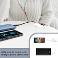 Miniatyrbillede 5 af 5: CASA Lightning Hovedtelefon til 3,5 mm Lydadapter, 3-i-1 Ekstra Lydadapter