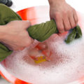 Miniatyrbilde 4 av 5: Myk Fleece Liner Business Backpacking Termisk Sovepose Dark Green 180 x 80cm