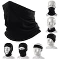 Miniatyrbillede 1 af 6: Halsedisse / Skimaske Sort (One-size) Sort M