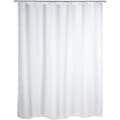 Duschdraperi 180x180 cm, Vitt duschdraperi, Tvättbar textil