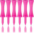 Lyserøde golf-tees i plast, 57 mm lange Castle golf-tees, 2-1/4 tommer lyserøde (100 stk.)-FX-