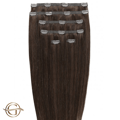 Gold24 Clip-on-extensions 4# brun - 60 cm