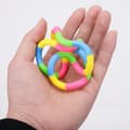 Miniatyrbild 4 av 5: 2-pack Tangle Twist Fidget Leksak / Sensorisk Leksak multicolor