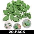 Självhäftande Växtfästen - Smarta Osynliga Växtklämmor 20-pack ABS-material