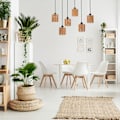 Miniatyrbild 4 av 5: HÄNGANDE TAKLAMPA TOOLIGHT APP1822-6CP NATUR SVART