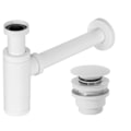 Miniatyrbild 1 av 5: TVÄTTSTÄLL CLICKETY-CLICK SIPHON UNIVERSAL REA VIT
