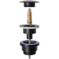 Miniatyrbild 4 av 6: TVÄTTSTÄLL CLICKETY-CLICK SIPHON UNIVERSAL REA SVART MATT