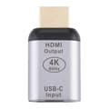 Pikkukuva 2 / 5: 4k 60hz Usb 3.1 Type C Naaras HDMI Uros -sovitin Macbookille Chromebook Pixelille