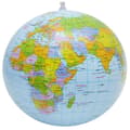 Inflatable Globe PVC World Map Inflatable Earth Beach Ball for Beach Play