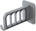 Portable Wall-Mounted Storage Shelf Indoor Clothes Hanger Self-Adhesive