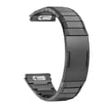 Kompatibel med Huawei Watch GT 6 Pro 46mm Quick Release Rem Bambusled Design Titanium Alloy Urrem Grey