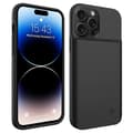 Kompatibel med iPhone 15 Pro Max Bärbart Batteripaket 6800mAh Laddningsfodral Förlängt Batteri Telefonskal