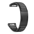 Kompatibel med Huawei Watch GT 6 Pro 46mm Quick Release Rem Bambusled Design Titanium Alloy Urrem Black