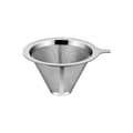 Filter i rustfritt stål, filterkopp, trakt, pour-over kaffetrakter, kaffedelerkanne til hjemmet, kaffeutstyr i glass