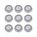 9-pack SH30 Replacement Heads for Philips Norelco Shavers Series 3000, 2000, 1000 and S738, with Durable Sharp Blades