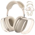 Etui til Airpods Max 1/2, gennemsigtigt og TPU-tilbehør (kompatibelt, Starlight) Starlight
