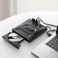Miniatyrbillede 5 af 5: Bærbar MiniDisc-afspiller med USB-optagelse og eksternt DVD-drev