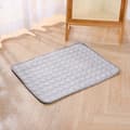 Dog Cat Mat Bed Self-Cooling Non-Toxic Mat Pad Pet Ice Silk Cooling Mat 62 * 50 cm Grey