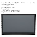 Miniatyrbillede 6 af 8: 7 Tommer IPS Touchskærm Anden Skærm HD Multimedia Interface Bærbar Mini LCD Skærm med Dobbelt Højttalere Lydjacks