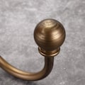 Miniatyrbillede 6 af 8: Runde Finial Gardinholdere, Dekorative Gardin Kroge Væghængt