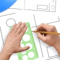 Pikkukuva 3 / 5: Piirustusmallisetti Viivotin DIY opiskelijoiden stensiilit piirustus ympyrä