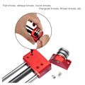 Miniatyrbilde 8 av 8: Honing Guide Justerbar Fast Vinkel Snekker Slipeskinne for Meisel Planerblad