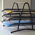 Miniatyrbillede 6 af 7: Opbevaringsrum | Kontororganisator Skrivebord | Filsufflade | Papirbakke med 3 Skuffer Filbakke A4 Opbevaringsnet | Kontorskuffeorganiseringssystem