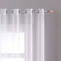 Miniatyrbilde 7 av 7: Sjønn Voile Gardin med Øyebånd, Transparent Utseende Gardin