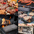 Miniatyrbild 5 av 5: BBQ Rökbox för Kolgrillning, Fler Rökventiler för Förbättrad Smak, Lättöppnat Gångjärnslock för Snabbt Byte av Träflis, Hållbart Rostfritt Stål